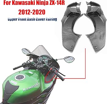 Amazon.com: HAIDIGE Pro Taper Frame Fairings for Kawasaki Ninja ZX