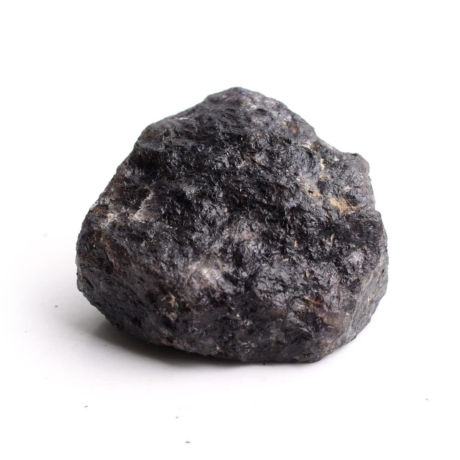 Naturalne iolit kryształowe surowe kamienie surowe kordieryt kamienie ozdobne ciemnoniebieskie DIY kolekcja odpowiednia do domu 1 szt. Kolekcje domowe (kolor: Iolite, rozmiar