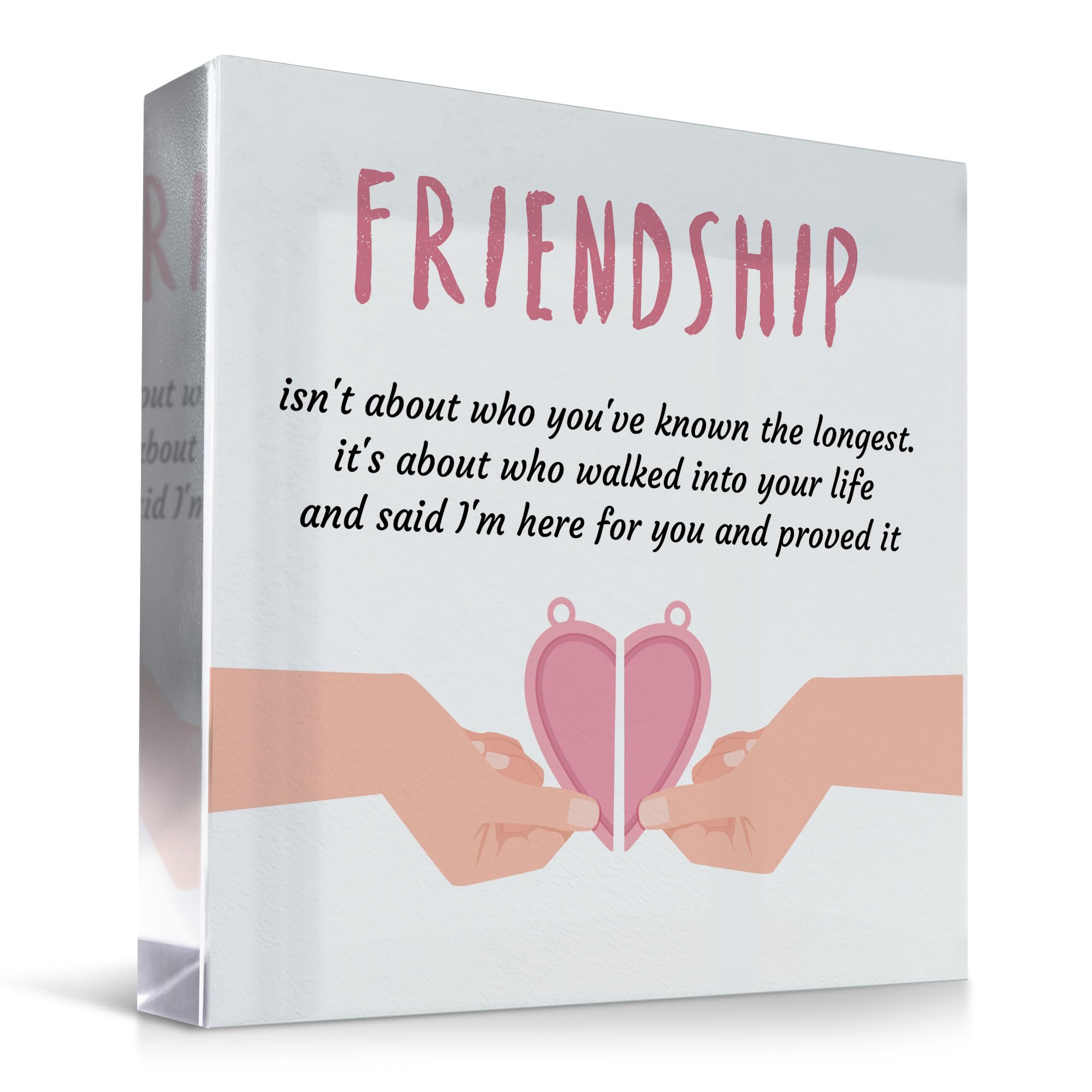 Red Ocean Best Friend Gift For Birthday Christmas Special Friendship Gift Thank You For Best Friend Keepsake Her Him Friendship Bestie BFF Gifts