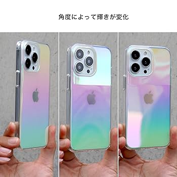 Amazon.co.jp: EYLE iPhone 13 Pro ケース 多面体カット 六角形