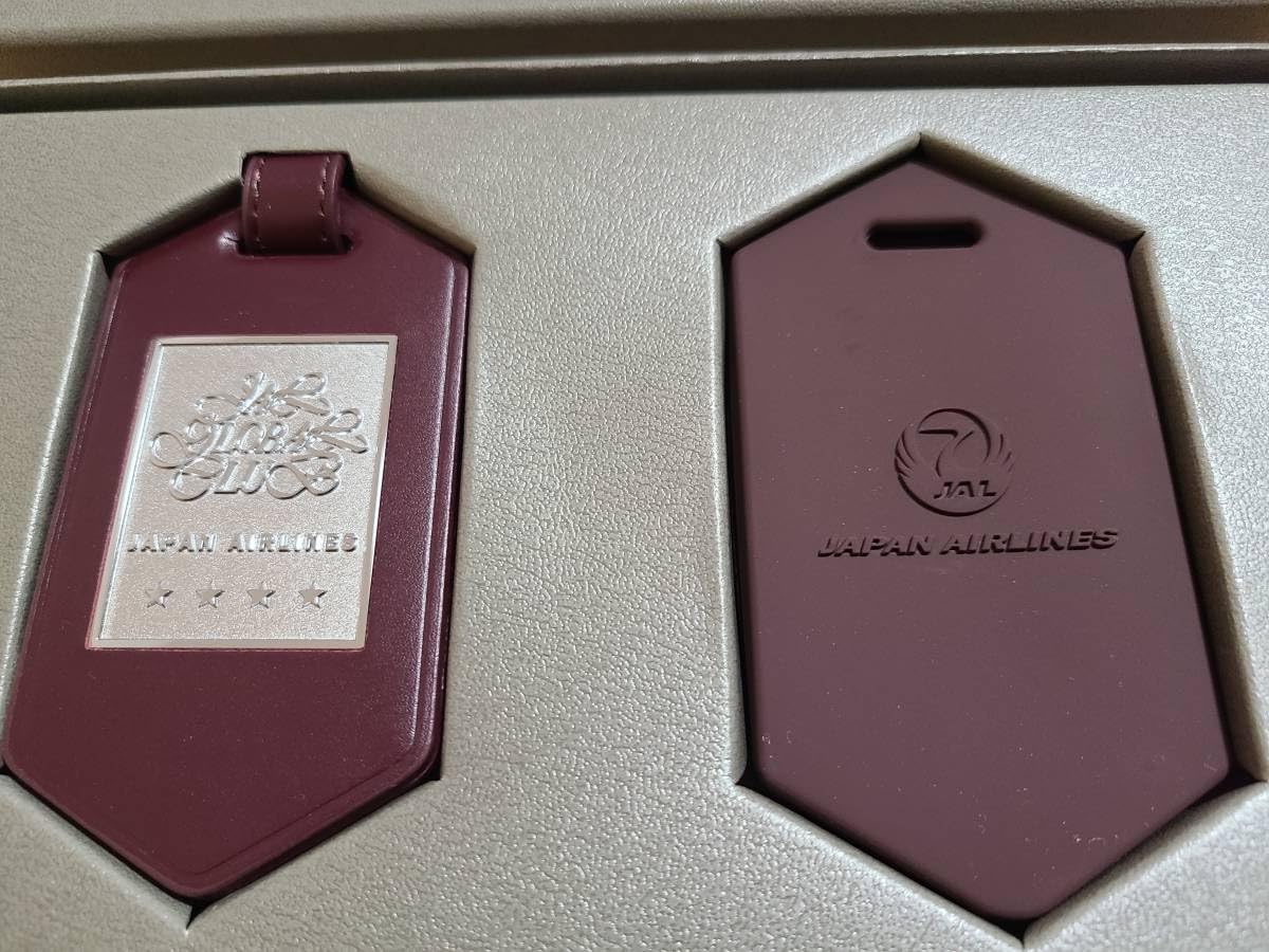 JAL亀タグJGC ネームタグ赤亀 （4星）