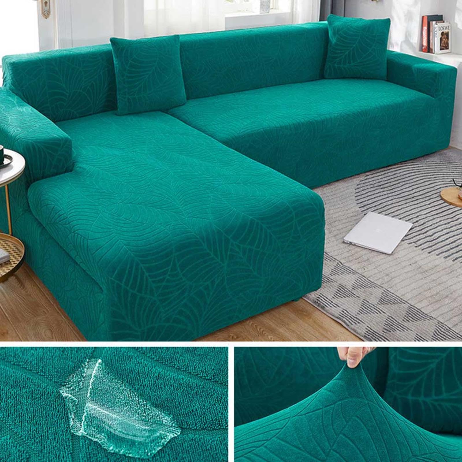 Housse de canapé en velours extensible imperméable pour chat