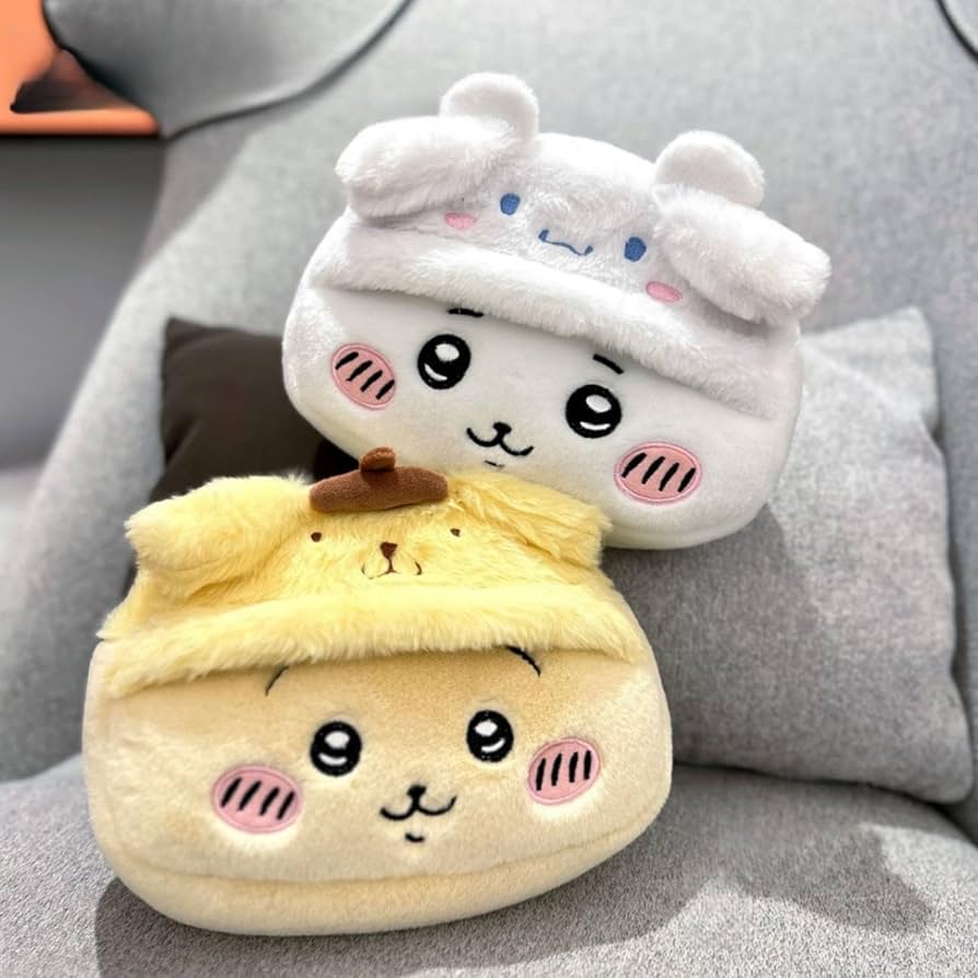 Amazon.co.jp: ハチワレ ぬいぐるみ 非公式 ペンポーチ うさぎ