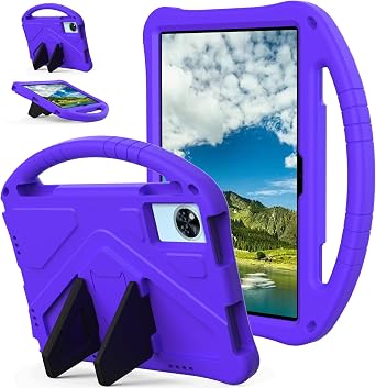 Tablet Cover Compatible with Infinix Xpad 20 11 inch 2025 Case Kids Case Lightweight EVA Tablet Cover with Adjustable Strap, Shockproof Handle & Kickstand for Children Protective ShellPurper
