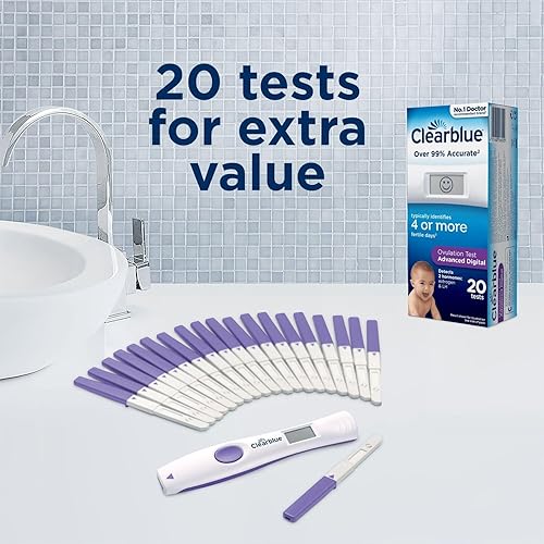 Miniatura 8 de Clearblue Prueba de ovulación digital avanzada, paquete de 20 barras