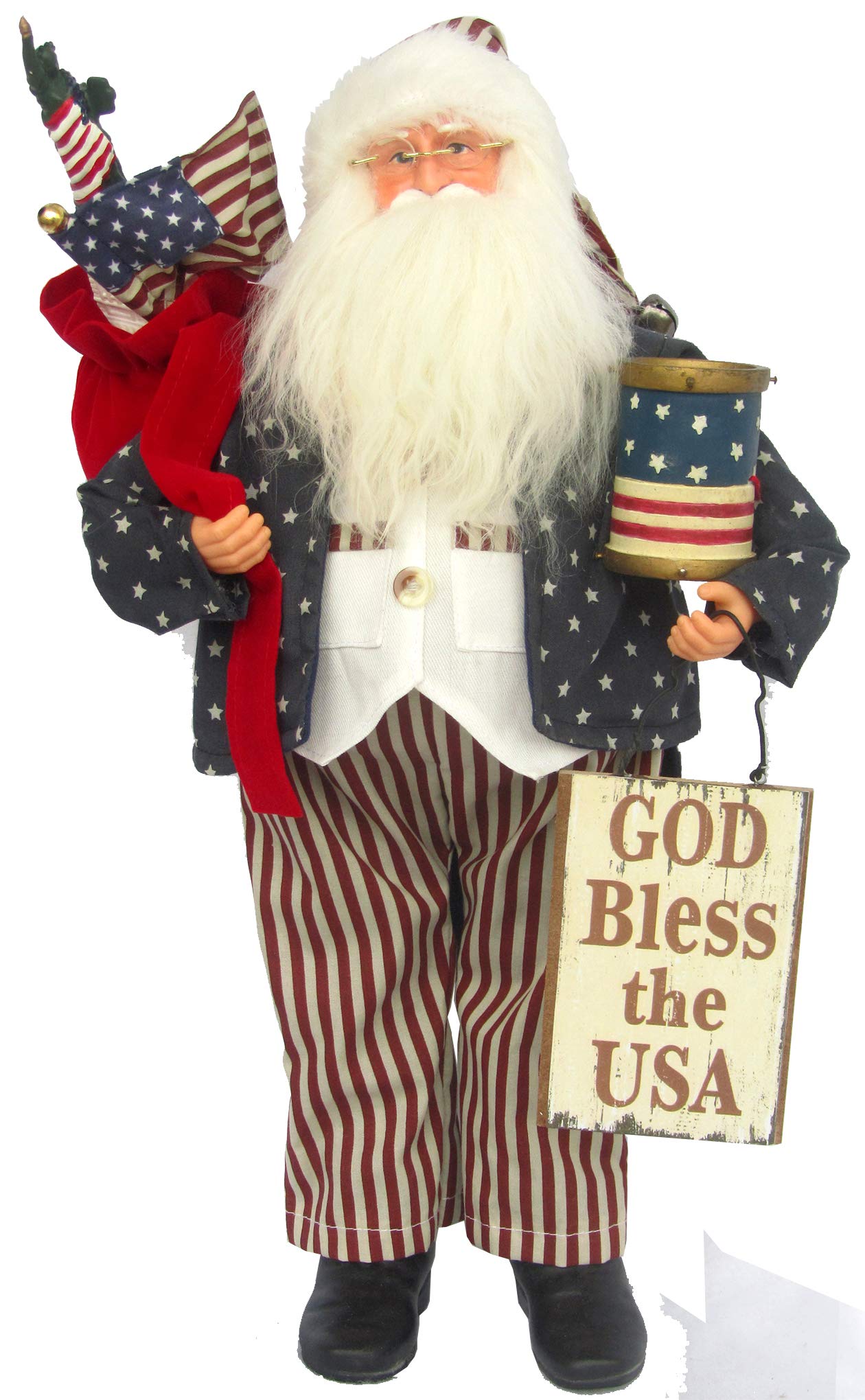 Amazon.com: Santa's Workshop 9100 Santa, 18