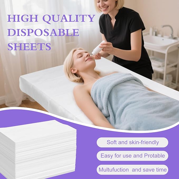 Pack de 100 Sábanas Desechables para Camillas miniatura 6