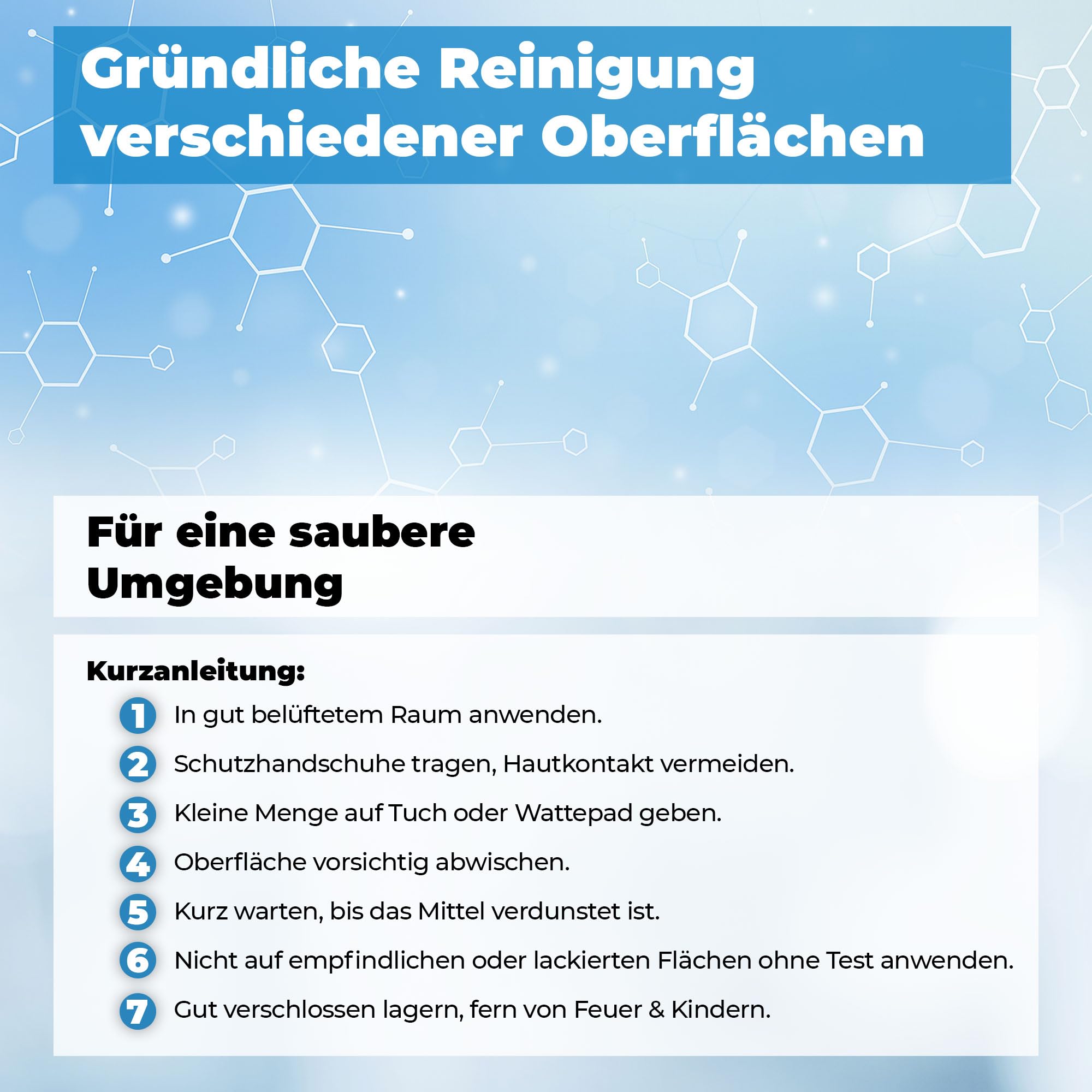 Isopropanol 85% IPA 44 x 5L – Isopropylalkohol Reinigungsalkohol für Elektronik, Glas, Auto & Werkstatt – Klebereste Entferner, fettlösend & rückstandsfrei