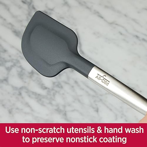 Miniatura 7 de All-Clad Pro-Release - Sartén rectangular antiadherente para hornear, 9 x 13 pulgadas, color gris