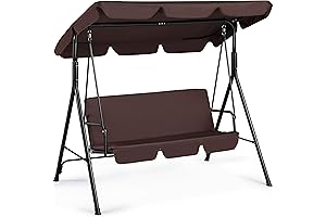 Yaheetech 3-Person Patio Swing: The Perfect Outdoor Sanctuary