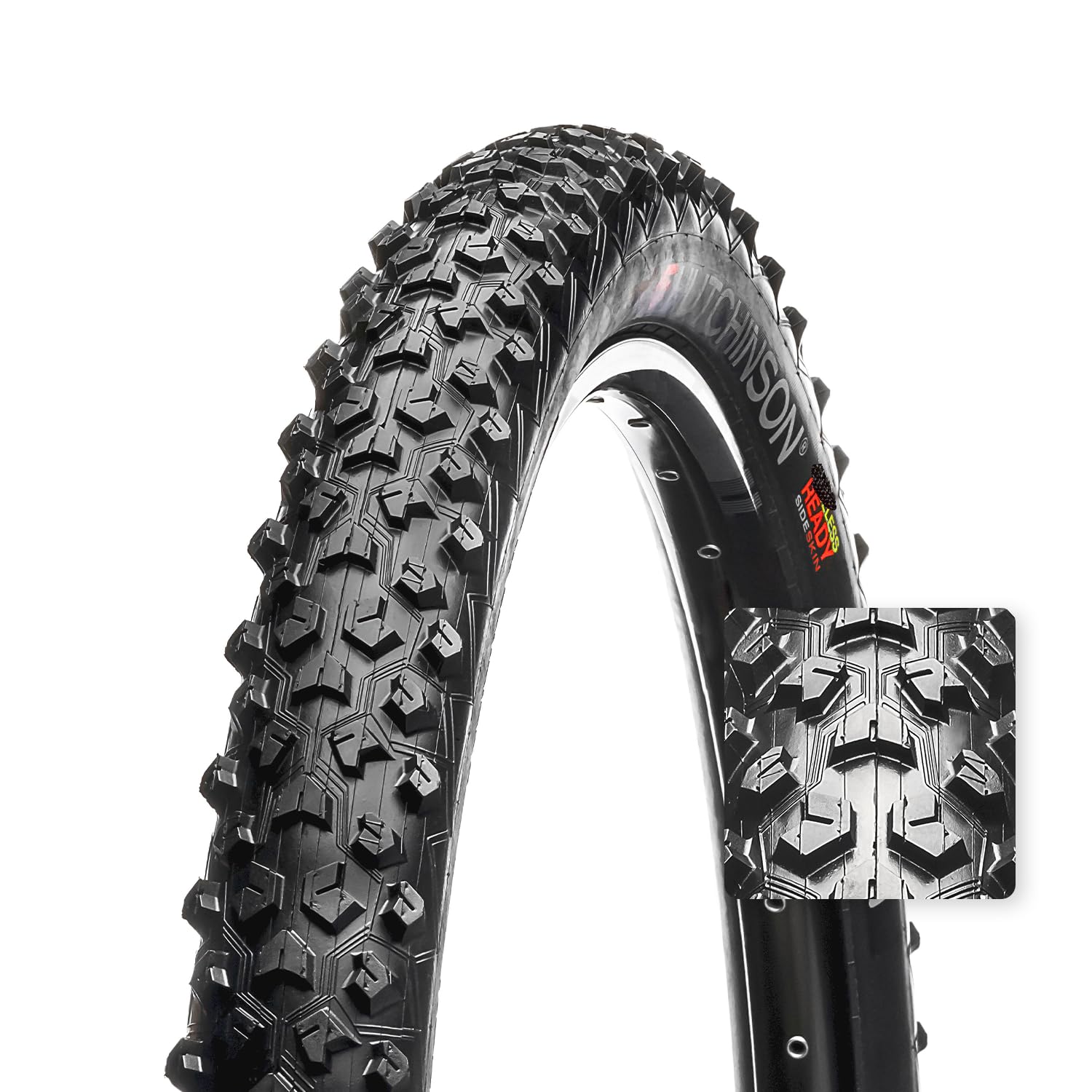 Hutchinson - TAIPAN XC - Pneu VTT - pour Tout Terrain - Légèreté Et Accroche - Tringles Souples - Noir - Tubeless Ready
