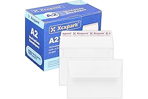 120-Pack A2 Printable Envelopes: 4.375 x 5.75
