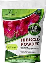 Hibiscus Powder for Tea | Drinking | Eating | Herbal Hair Growth, Thicker & Stronger | Skin Glow | Face & Skin Whitening | Juice | Pure (100Gm)
