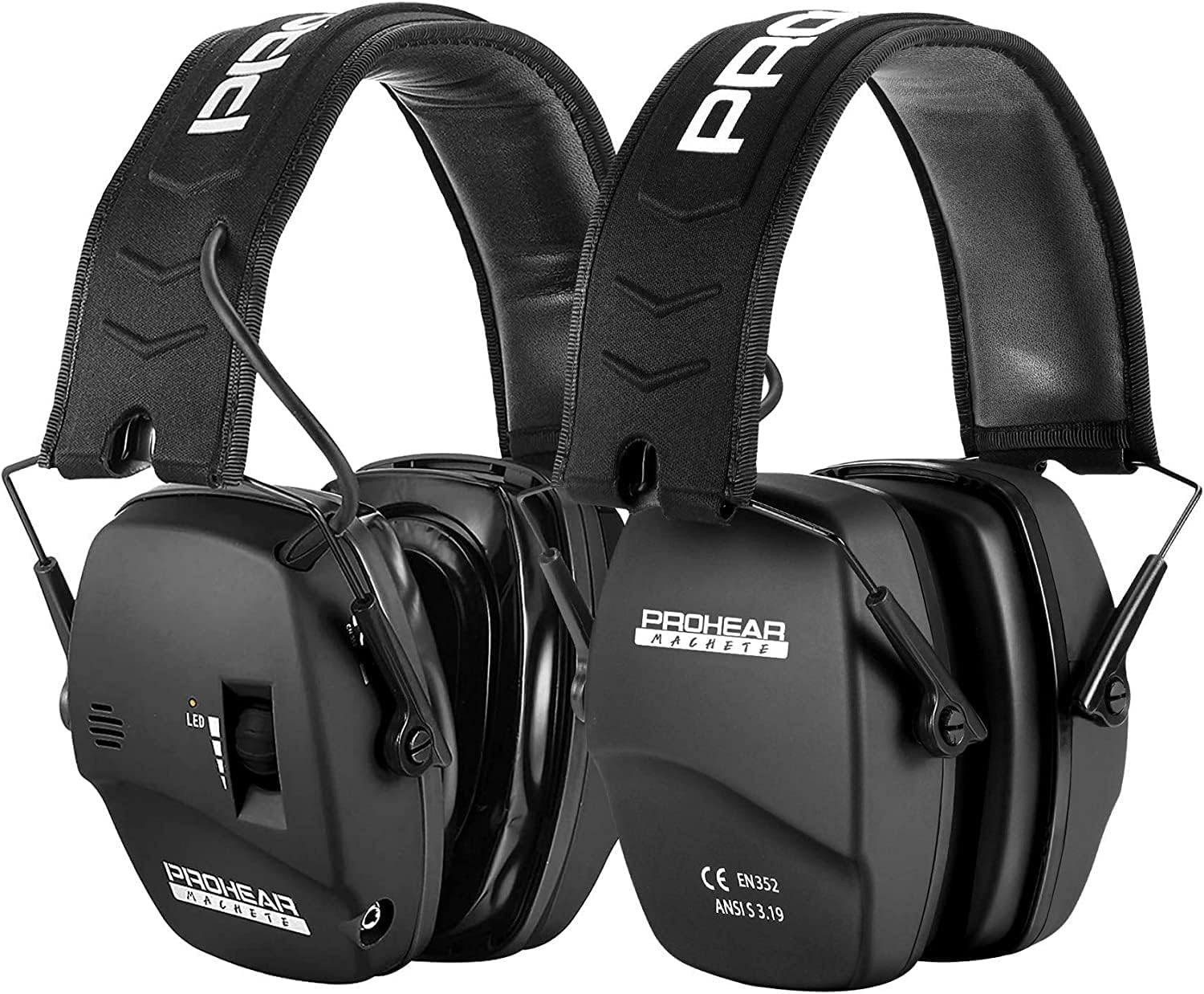 PROHEAR 036 Digital Electronic Shooting Earmuffs with GEP02