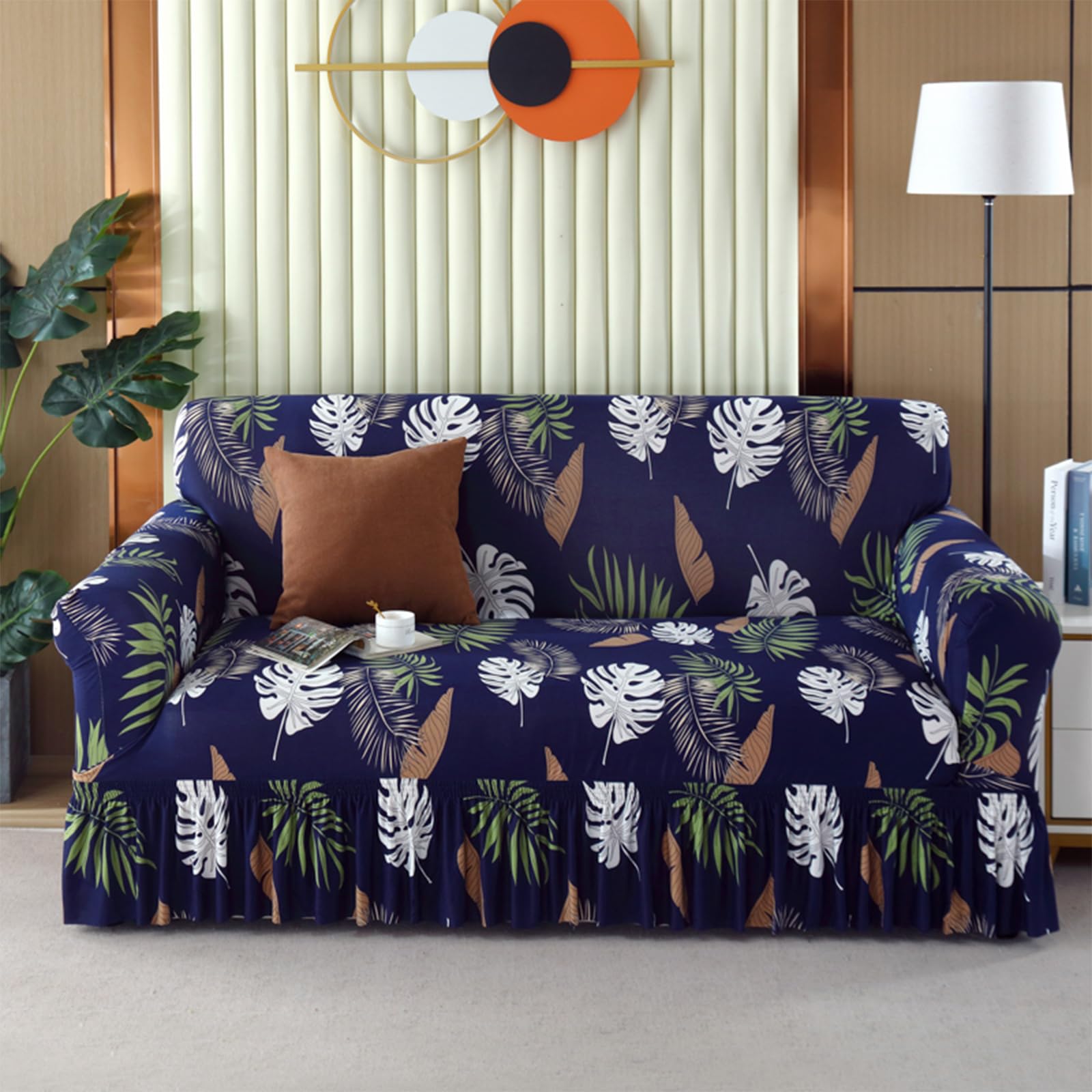 Housse de canapé universelle non glissant pour protéger vos fauteuils usés
