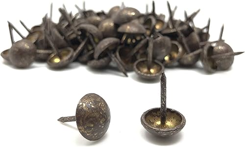 Miniatura 3 de DMSE Wholesale Tamaño 716 pulgadas de diámetro (0.433 in), accesorios para tapicería para muebles, tachuelas decorativas para pulgar, paquete de