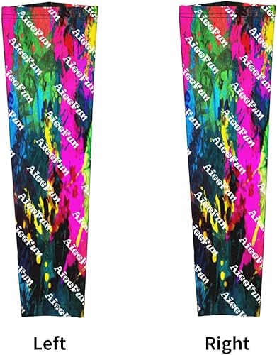 Miniatura 2 de Acuarela Limón Enfriamiento Brazo Mangas Cubierta UV Protección Solar para Mujeres Golf Brazo Mangas 1 Par