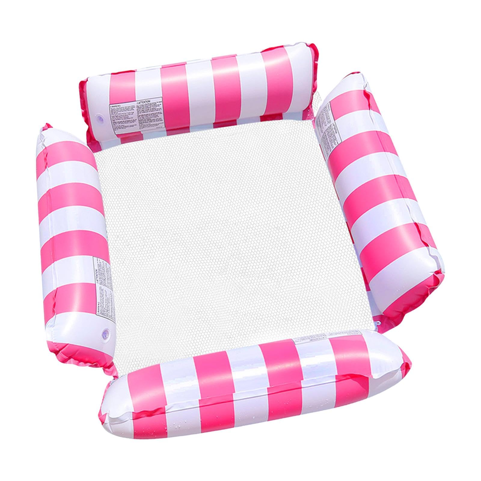 SECRET DESIRE Inflatable Pool Float Hammock Bed for Adults Kids Durable Drifting Water Toy Rose Red-picture-11