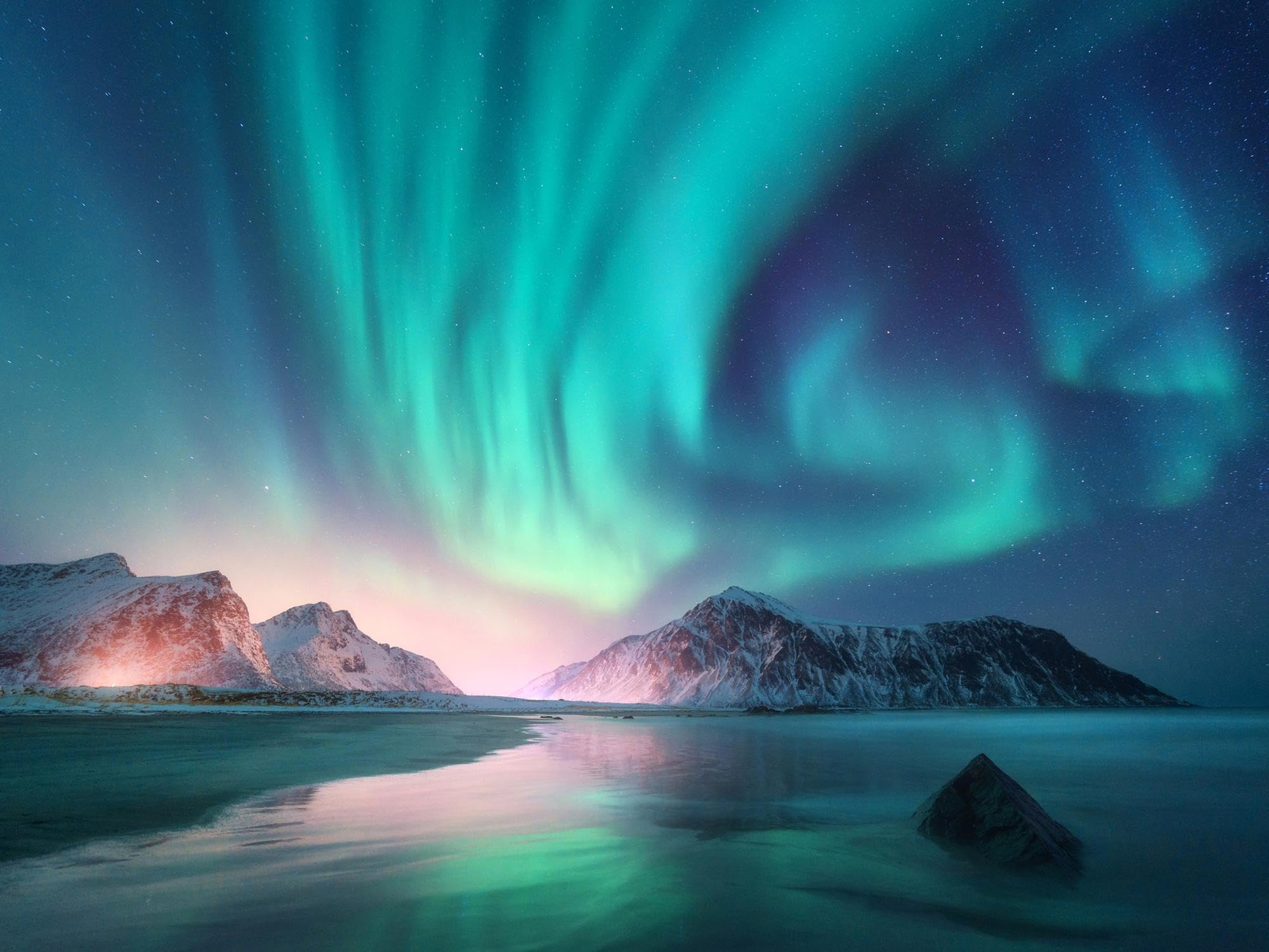 Amazon.com: AllPosters Wall Photographic Print Aurora Borealis