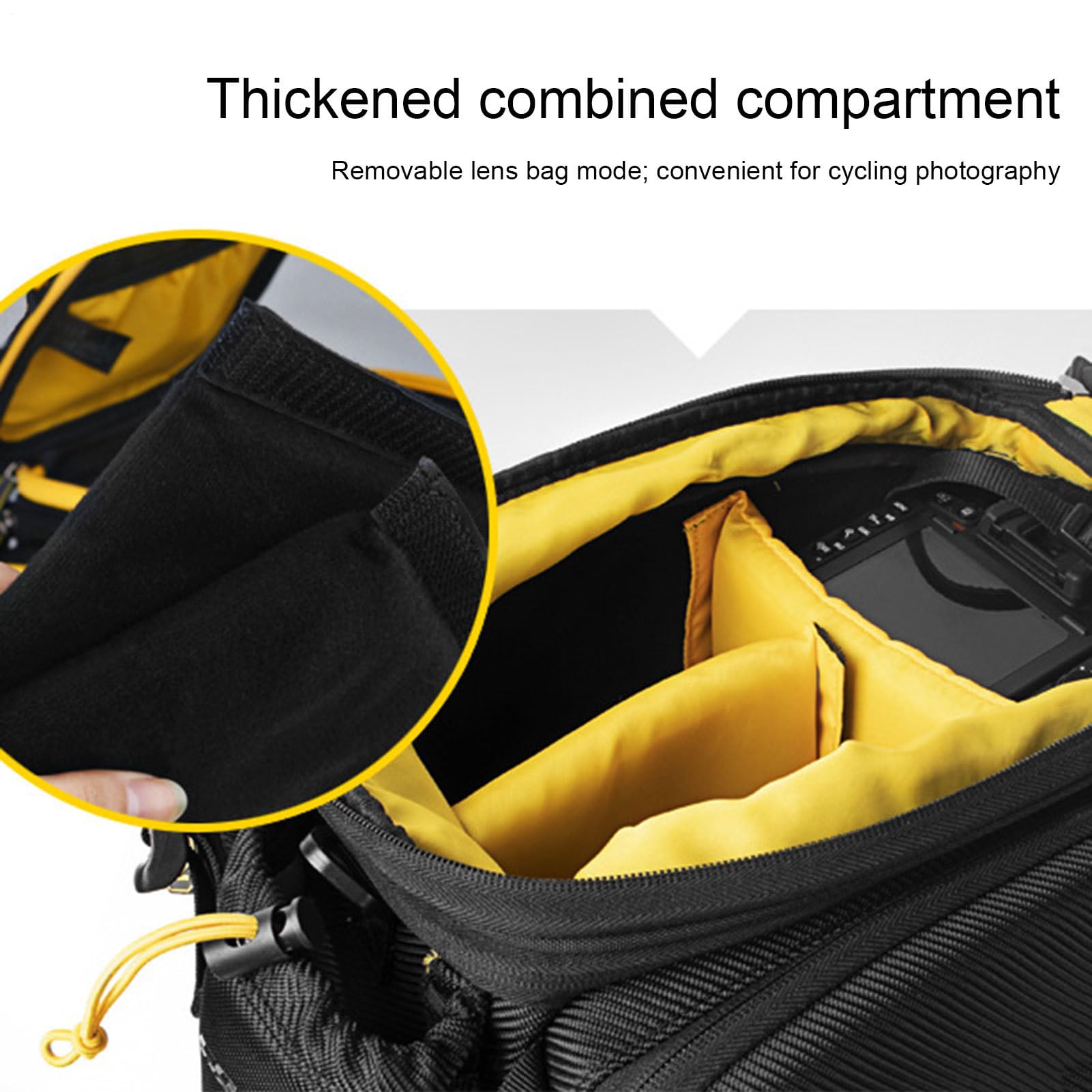 Borsa Da Bici Pannier Organizzatore Per Portapacchi Posteriore Biciclette | Grande Borsa Impermeabile Elettronica per Viaggi Ciclismo Escursionismo Shopping