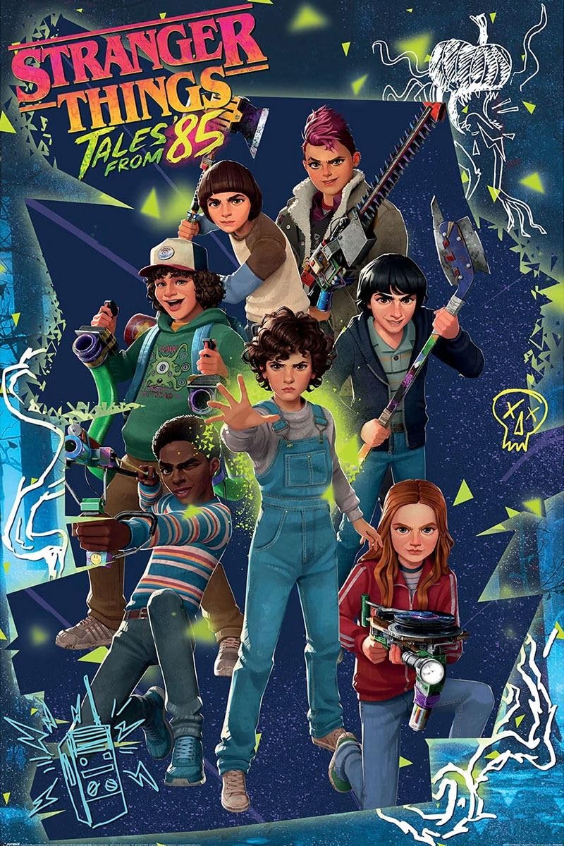 Grindstore Stranger Things Tales From '85 (Cast) Maxi Poster - Laminated