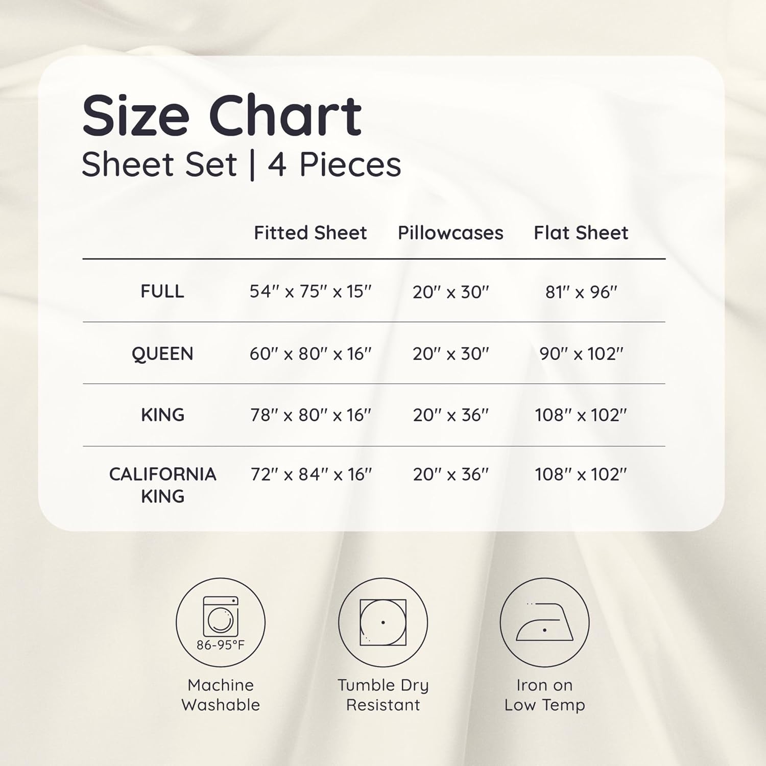 Bambaw 100% Viscose Derived from Bamboo Sheets Queen Size Deep Pocket Set – 4pcs Hotel Luxury Bedding Set, Fits Up to 16'' with Elastic Corner Straps, Ultra Soft Cooling Sheets Queen Size (Sea Glass)