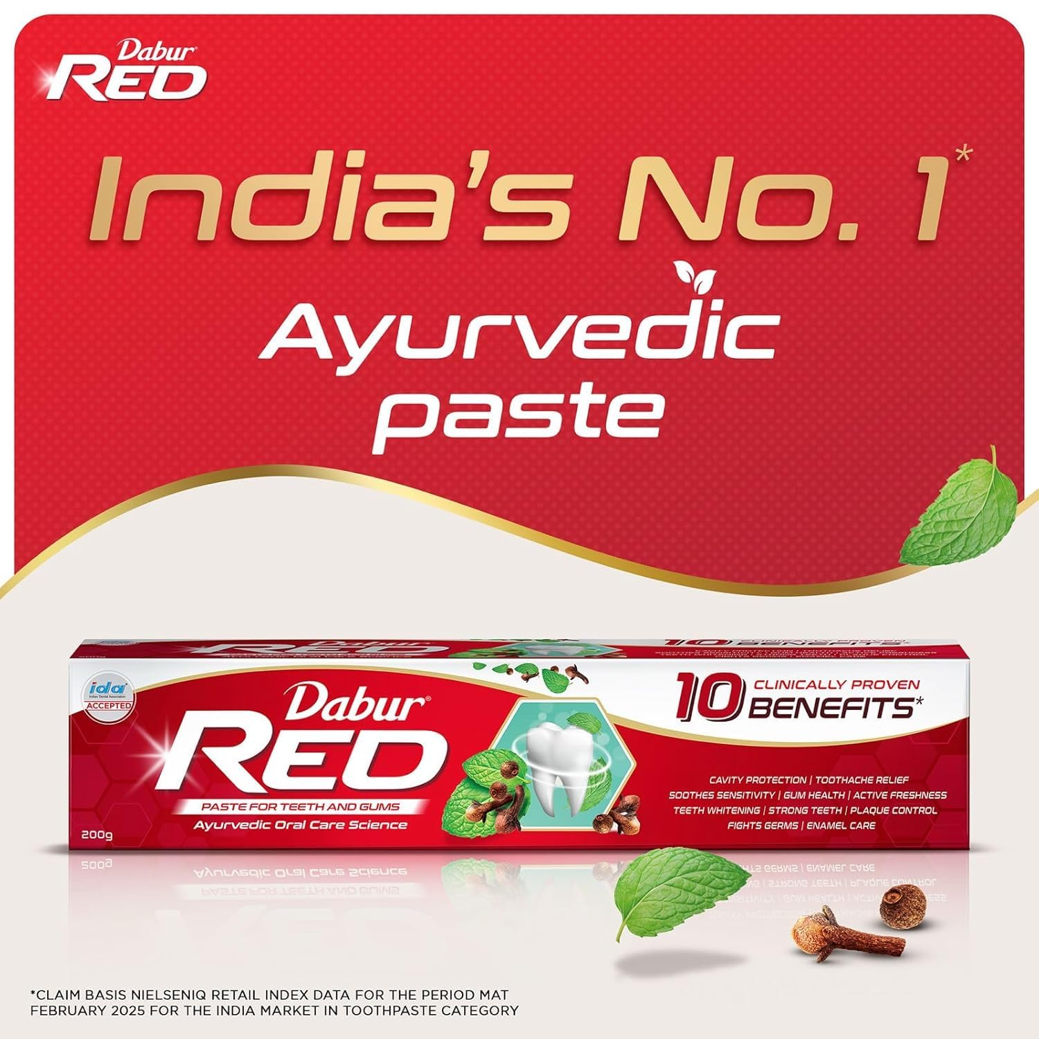 Dabur Red Ayurvedic Paste - 200 Gm 4