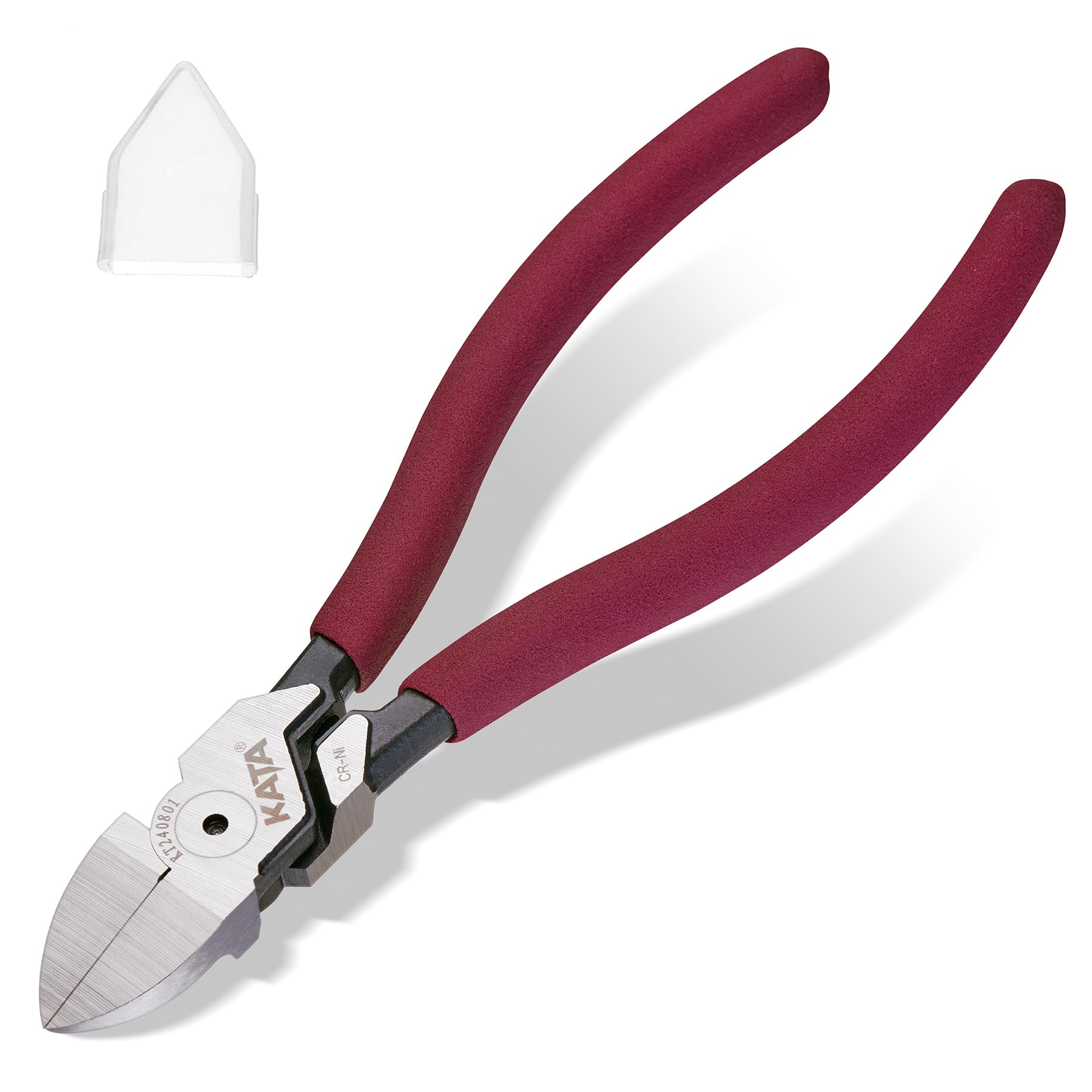 KATA Side Cutters Pliers for Wire: 6 Inch Sharp Flush Cutter Clean Cut Wire Cutter for Crafting - Wire Snips for Copper Electronics Floral Jewelry Models - Electricians DIY Projects