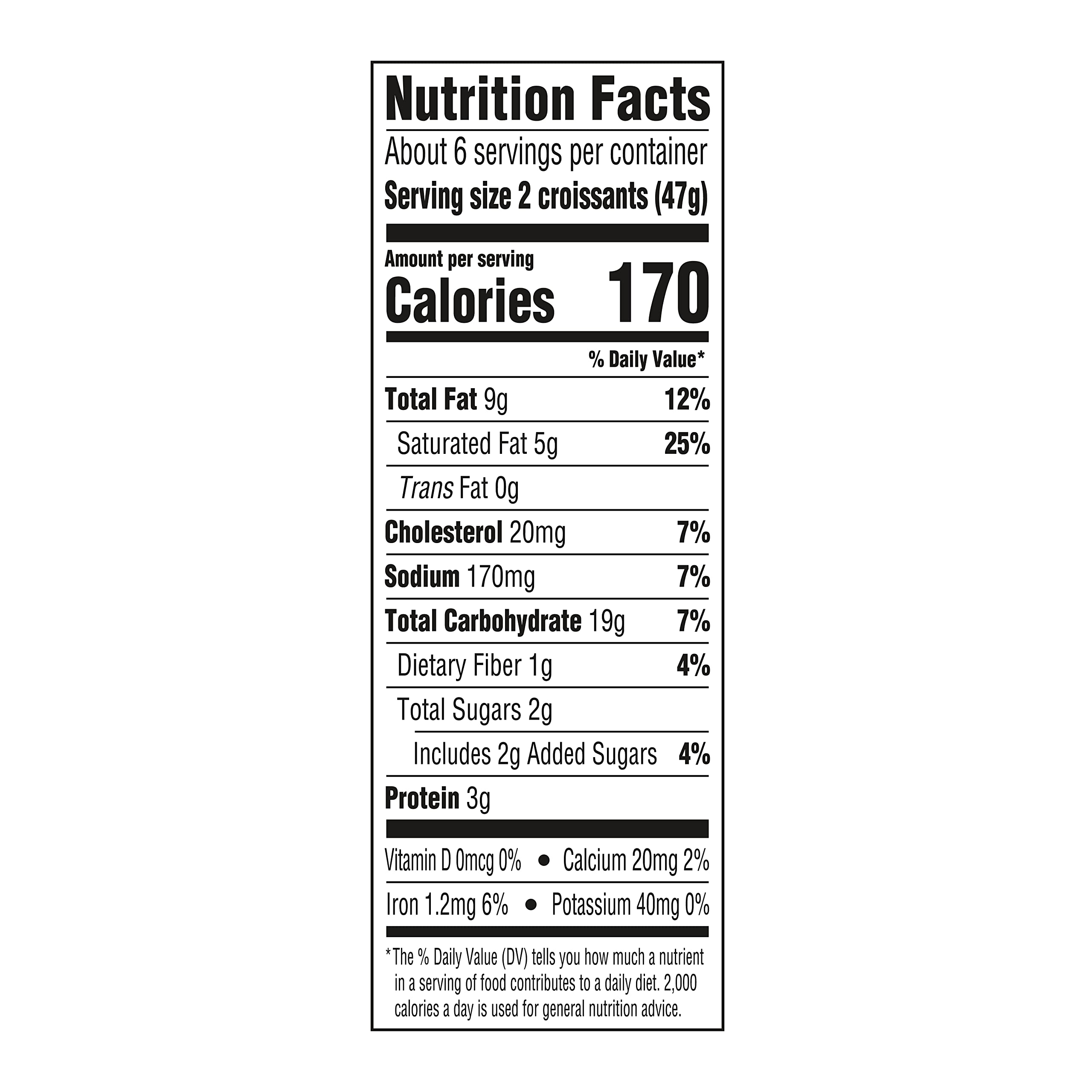 Amazon Grocery Mini Croissants 10 Oz 12 Ct Frozen Previously Amazon Fresh Packaging May Vary — view 2