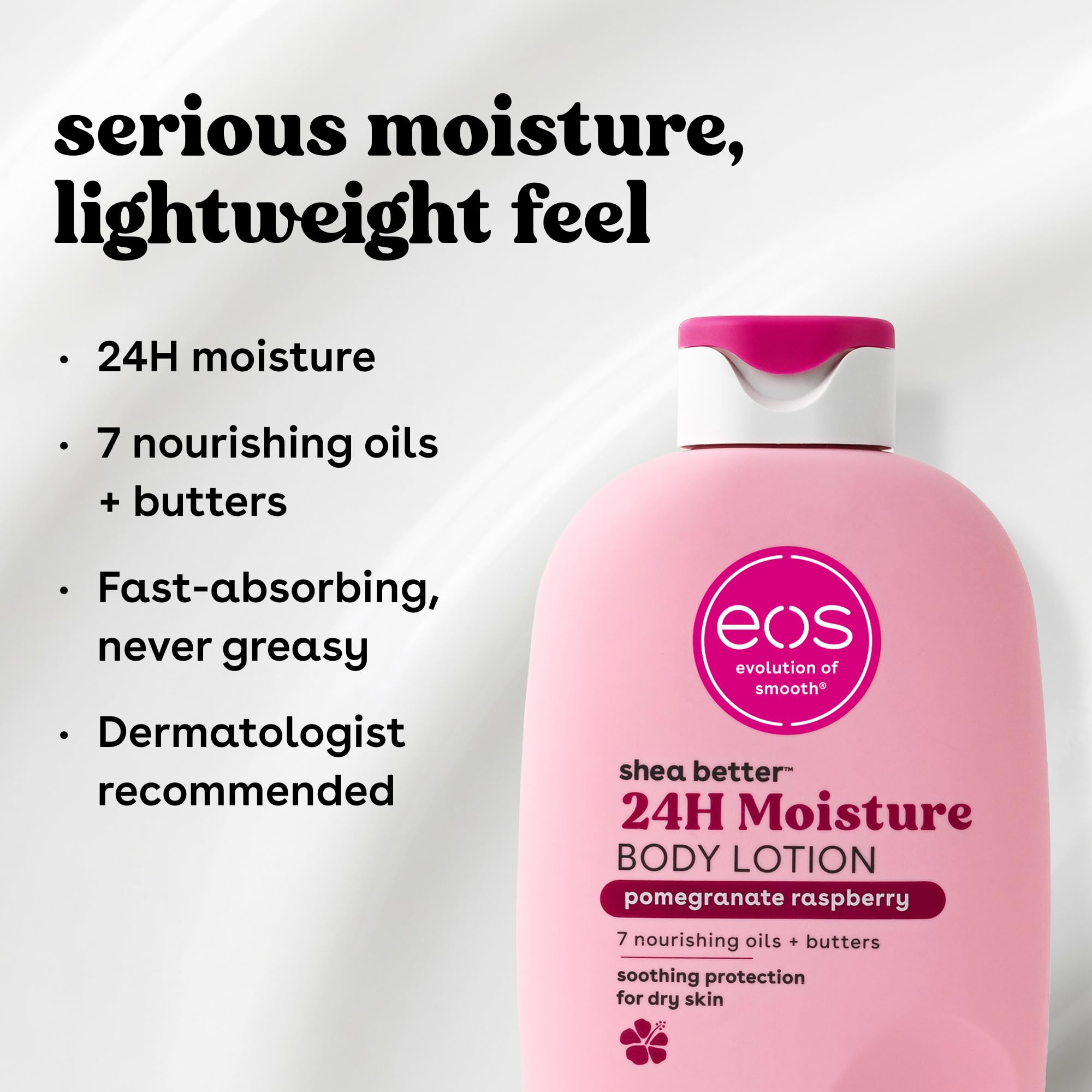 eos Pomegranate Raspberry Body Lotion - 24H Hydration -5