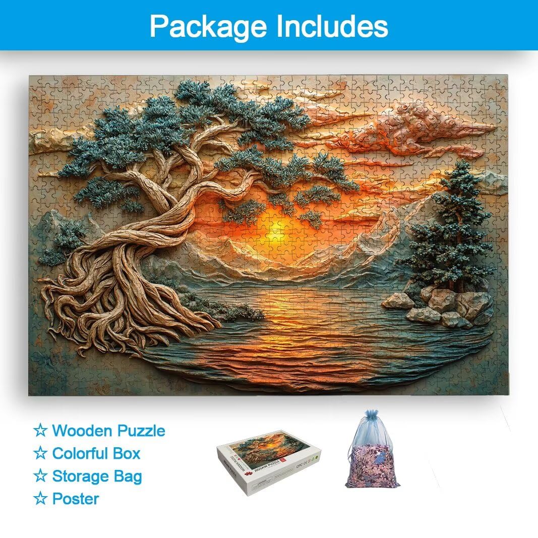 Puzzle Paisaje, Puzzle 3000 Piezas para Adultos, Regalo Mujer/Hombre -2207