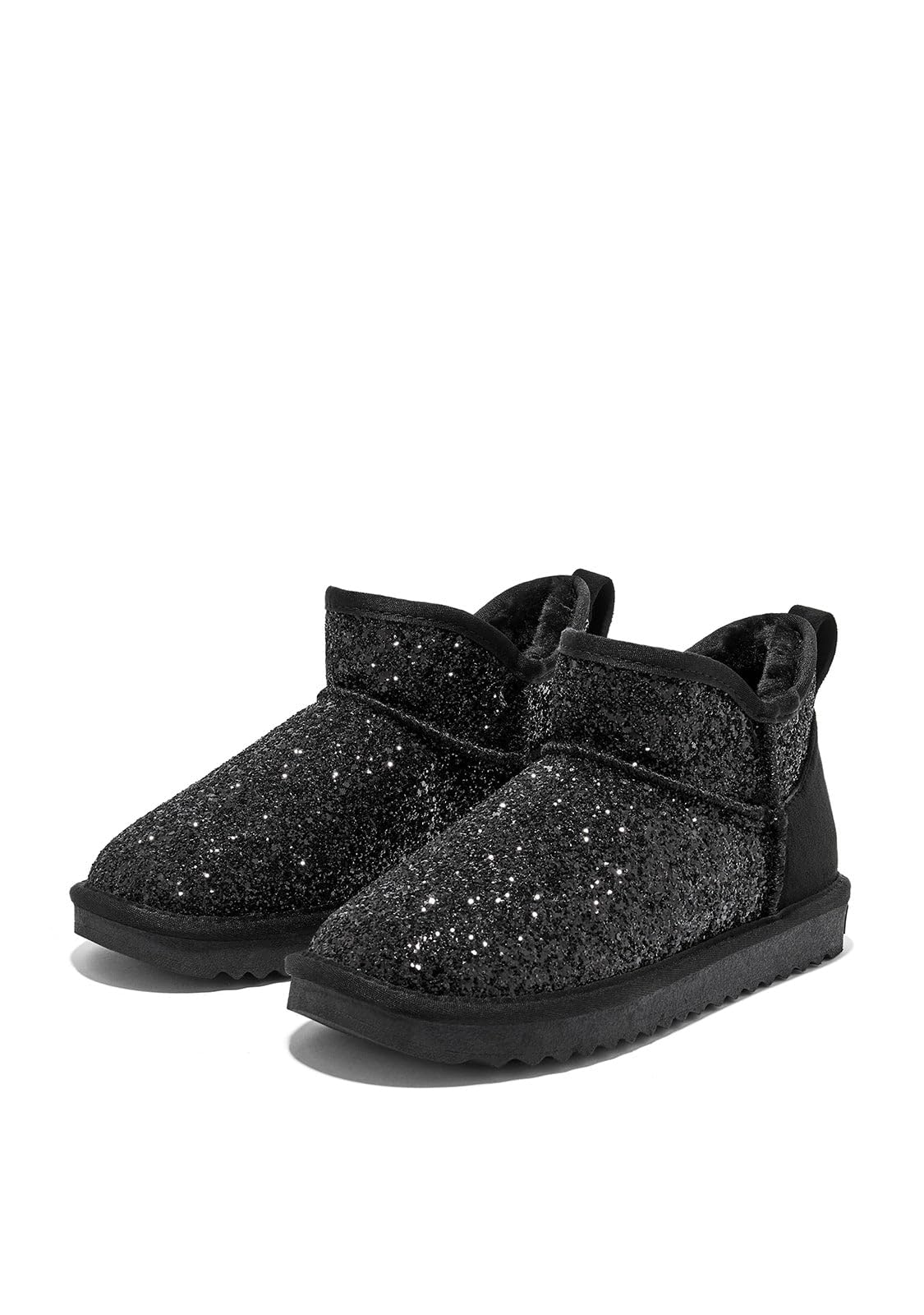 D.Franklin Buty Australijskie Damskie Nordic Lite WW Glitter w kolorze czarnym - Buty Damskie - Moda Casual - Rozmiar (37) - Model nordic