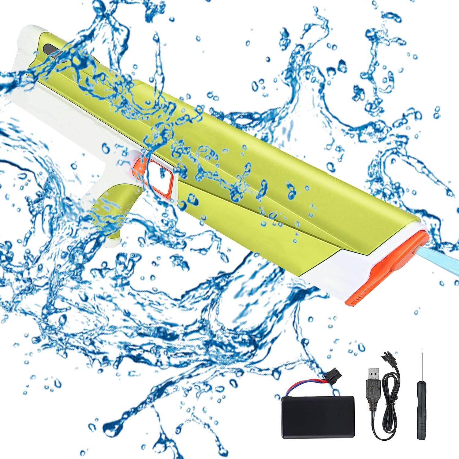 Pistola de Agua Eléctricas,Pistola de Agua de Juguete para Niños,Grande Pistola de Agua Electrica,Juguetes de Pistola de Agua Automática,para Playa Partido Jardín,Playas