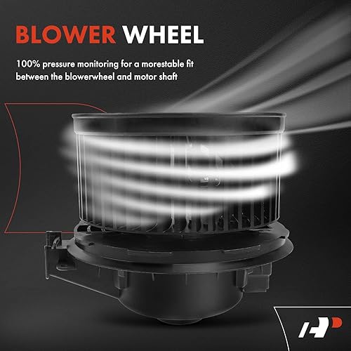 Miniatura 4 de A-Premium Conjunto de motor de ventilador de calefactor HVAC frontal compatible con vehículos Cadillac, Chevy y GMC - Tahoe, Yukon, Escalade,