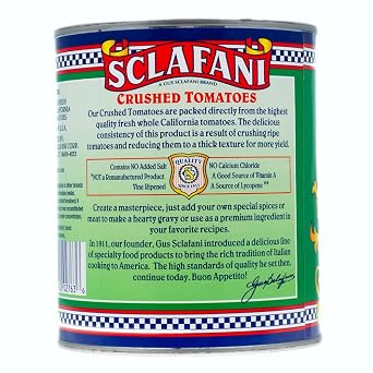 Crushed Tomatoes Cans 29 Oz Nt Wt Ea (12 PACK)