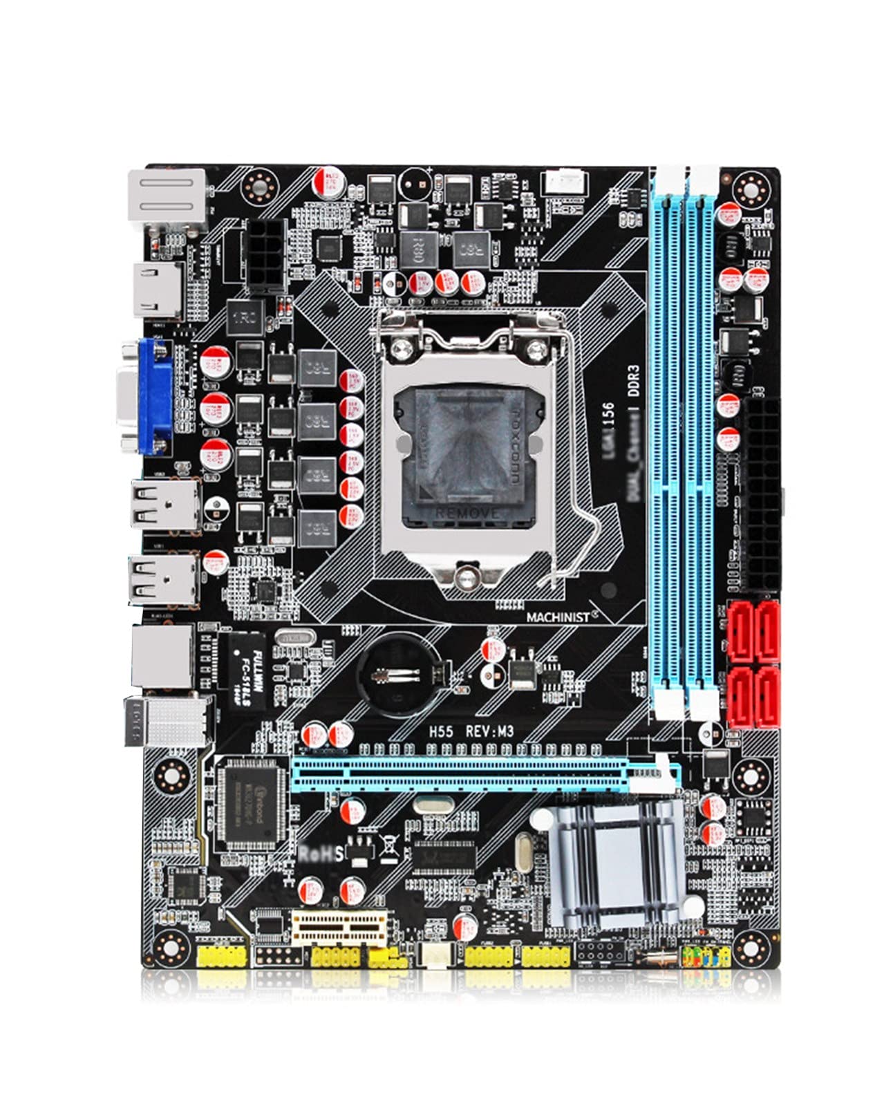 CPU・マザーボード　セット Amazon | H55マザーボード LGA1156 DDR3対応 Xeon Core 2/3 I3/I5/I7