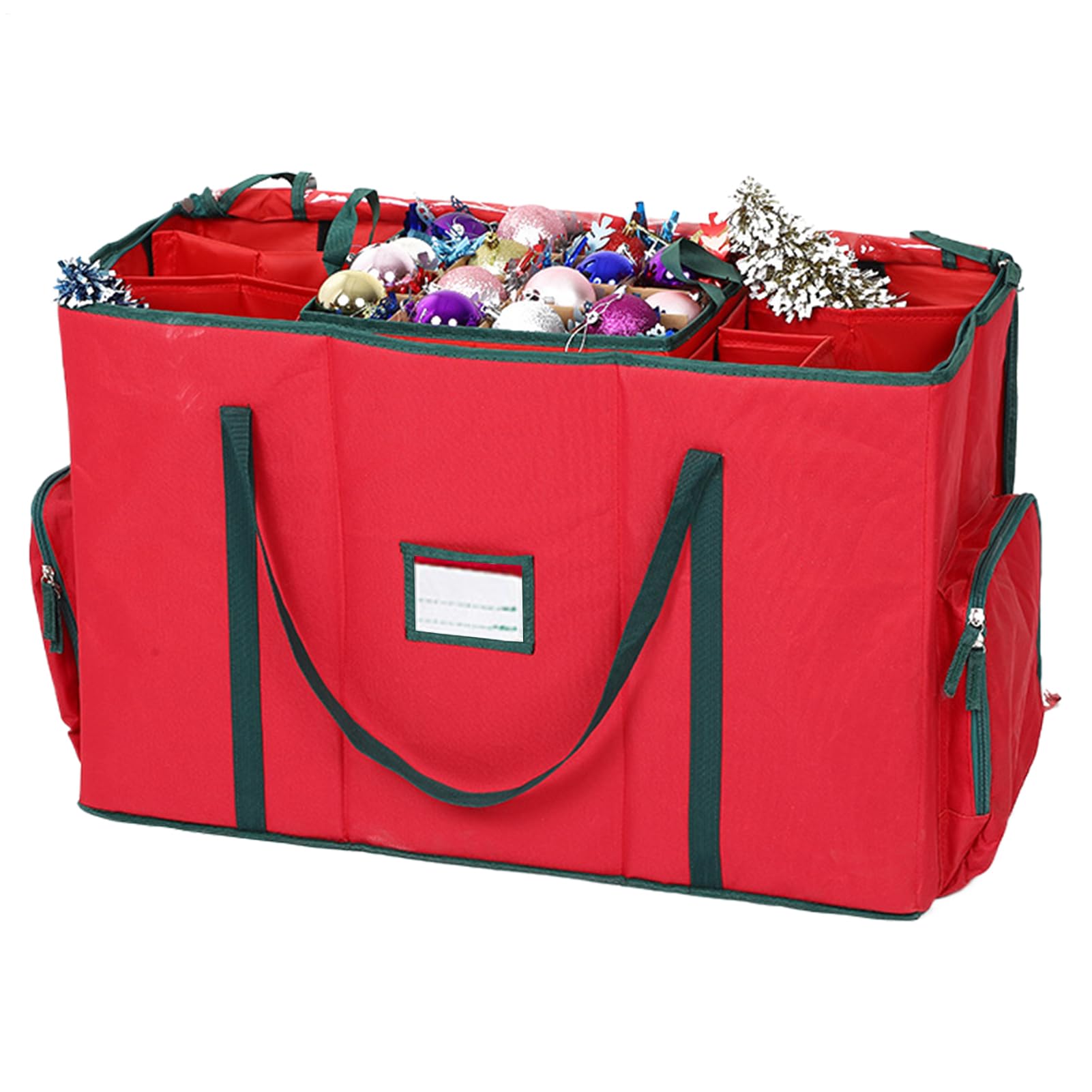 Contenitore Addobbi Natalizi Tasche Multiple Impermeabili
