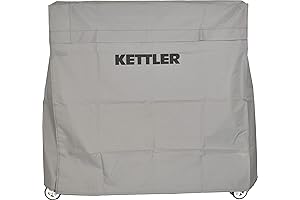 KETTLER Heavy-Duty Weatherproof Ping Pong Table Cover for Pool Table