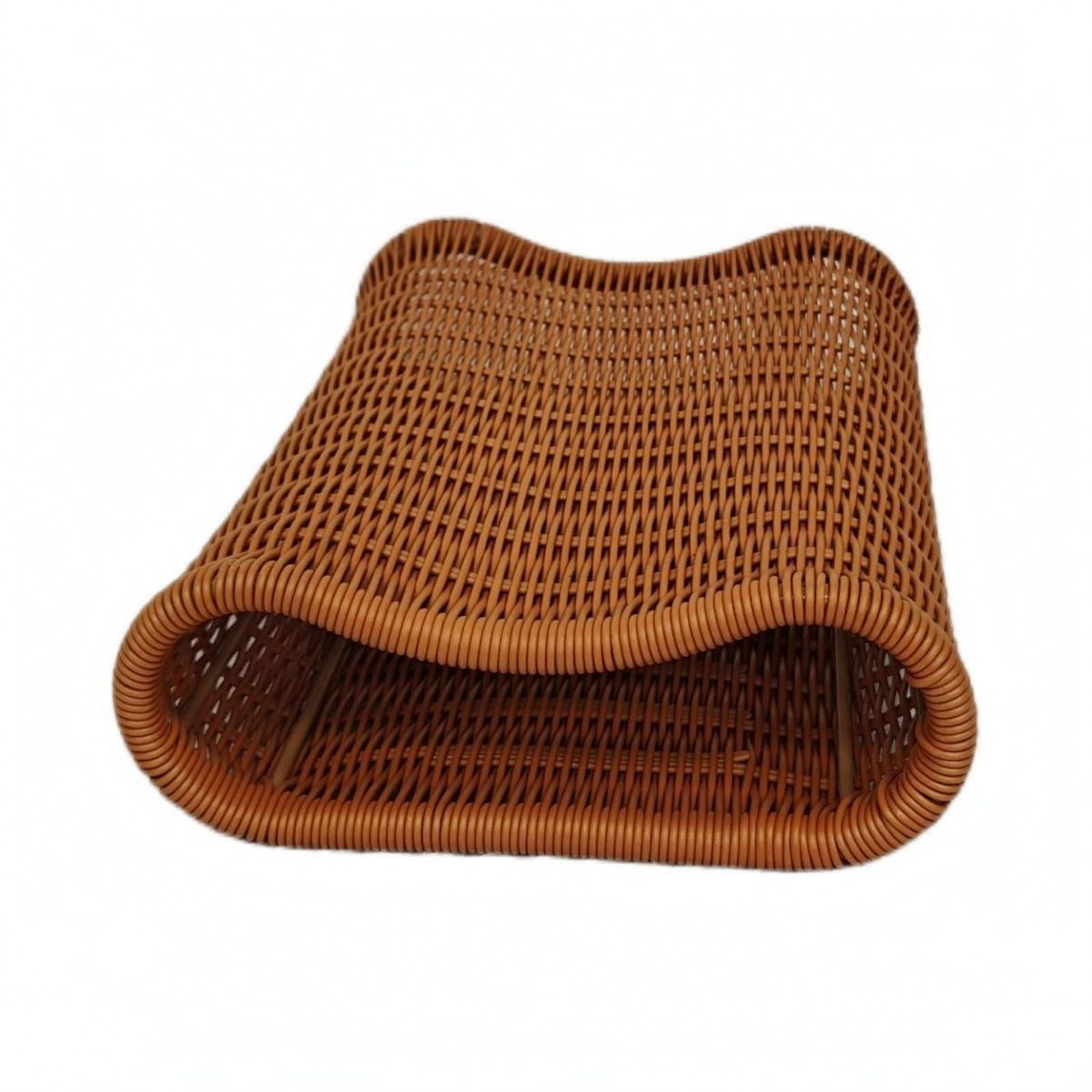 Oreiller cervical haut de gamme avec structure ouverte façon rotin confortable