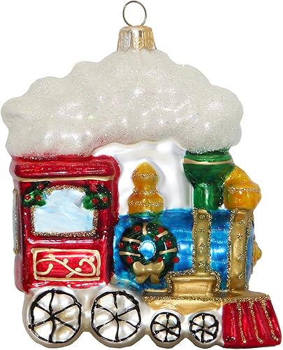 Miniatura 28 de Adornos de cristal soplado CDL de 3" en forma de perro para árbol de Navidad (3", Cocker Spaniel G03)