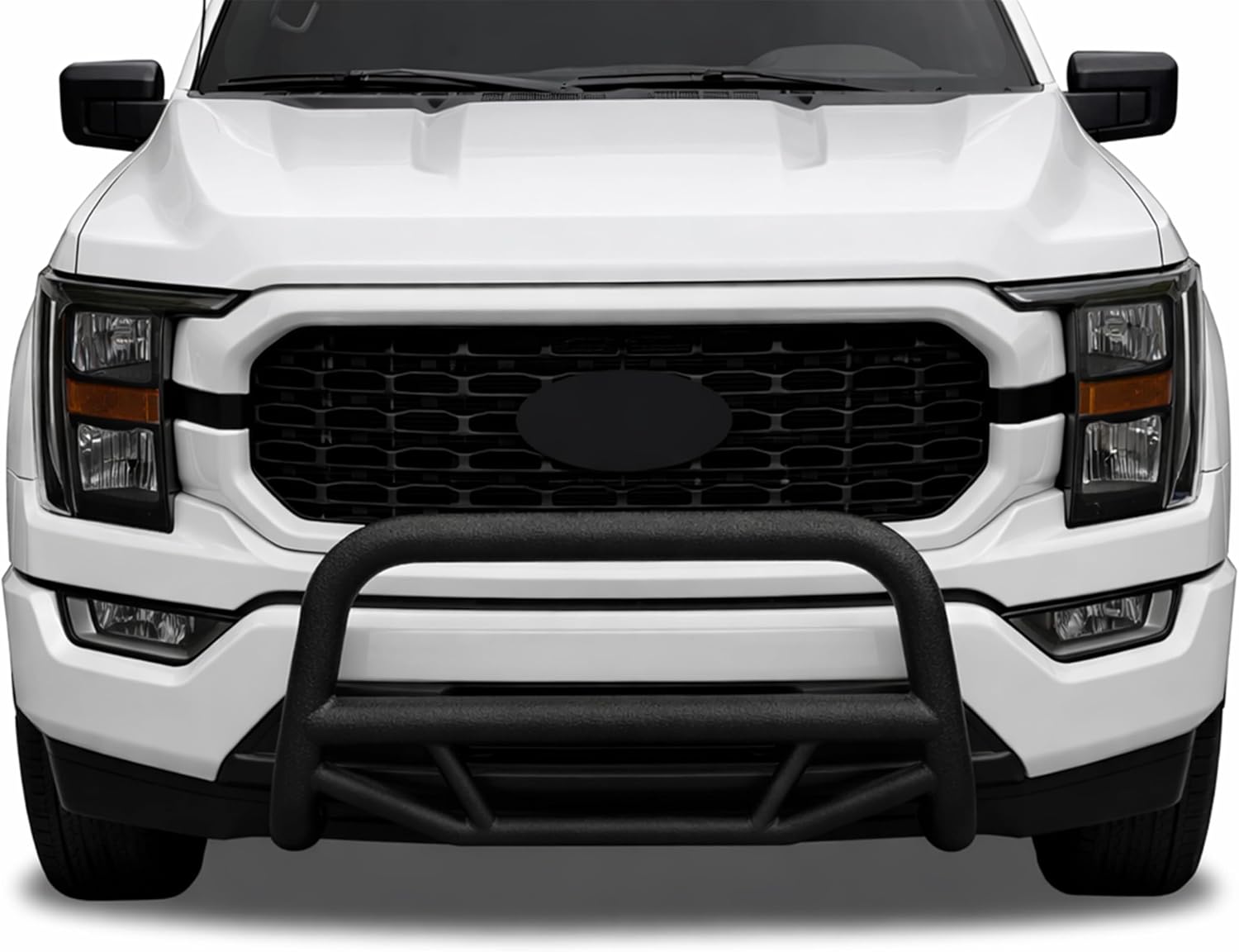 Black Horse Off Road Max T Bull Bar Textured Black Compatible with 2014-2022 Ford F-150-MBT-MF512