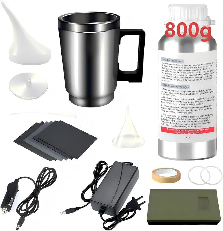 Kit de Restauração de Faróis por Vapor Ghguole DD-XFY – 800 g