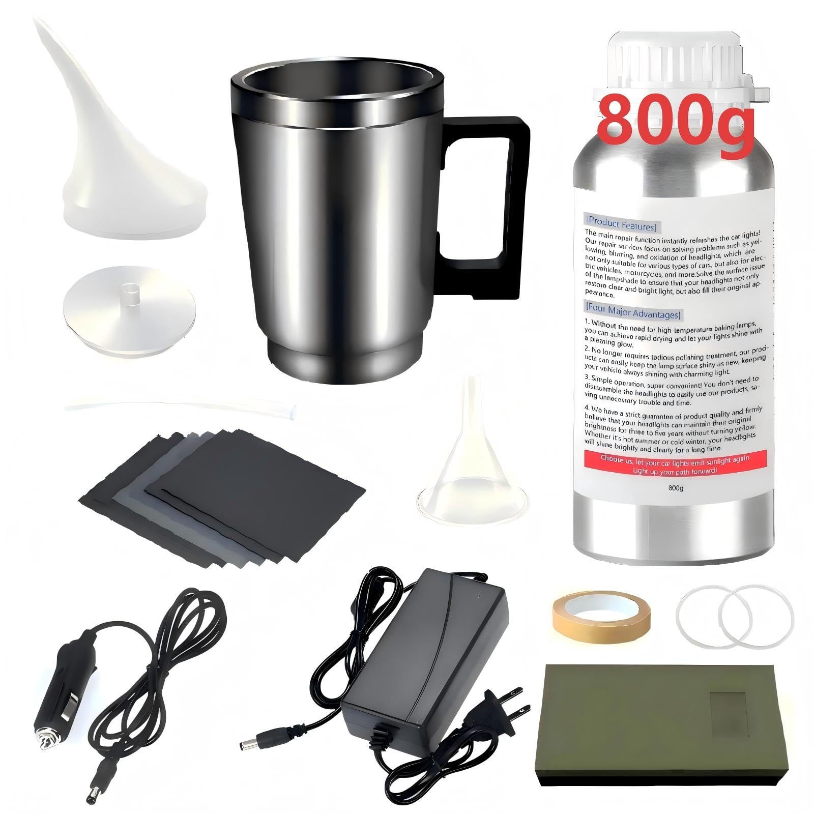 Ghguole 800g Headlight Restoration Kit