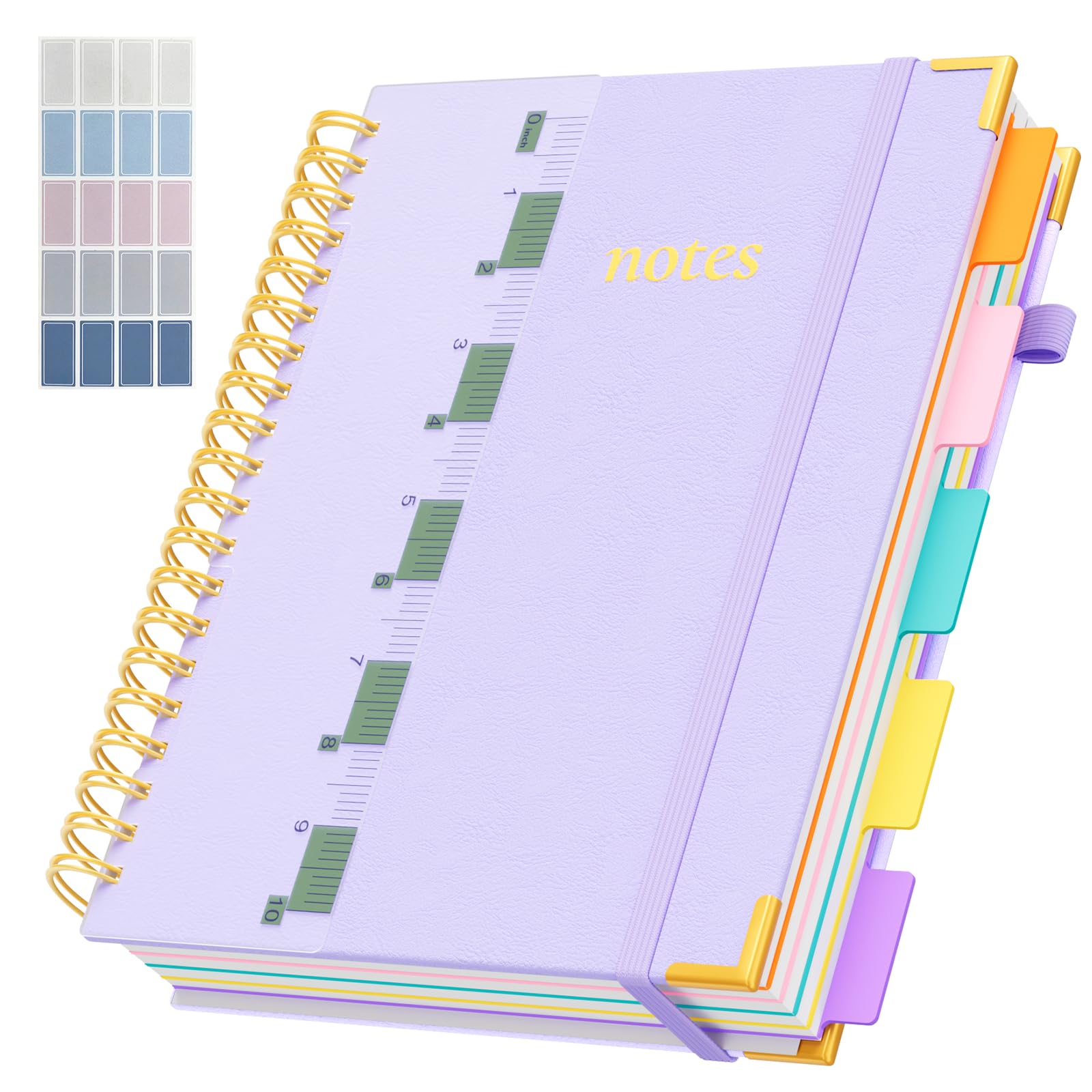 Carnet à spirale A4 pour s'organiser efficacement à l'école ou au travail - 8