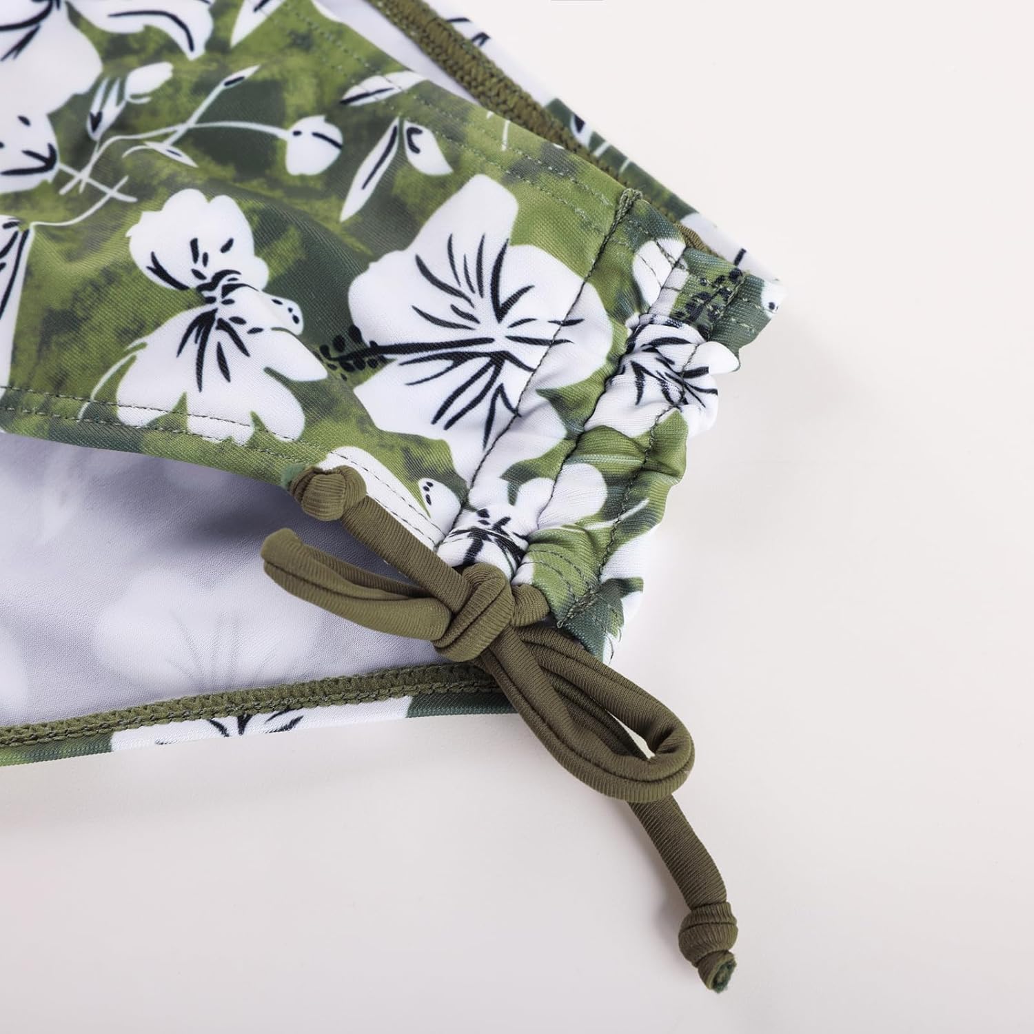 GRACE KARIN Girls Swimsuit Tankini Set Rash Guard Long Sleeve Swimsuit 4 Piece Bathing Suit Swimwear 5-14Y - Image 9