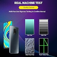 Vista 4 de Pantalla para Xiaomi Redmi Note 9s Pantalla LCD táctil de reemplazo para Xiaomi Redmi Note 9 Pro Asamblea digitalizador con herramientas (negro)