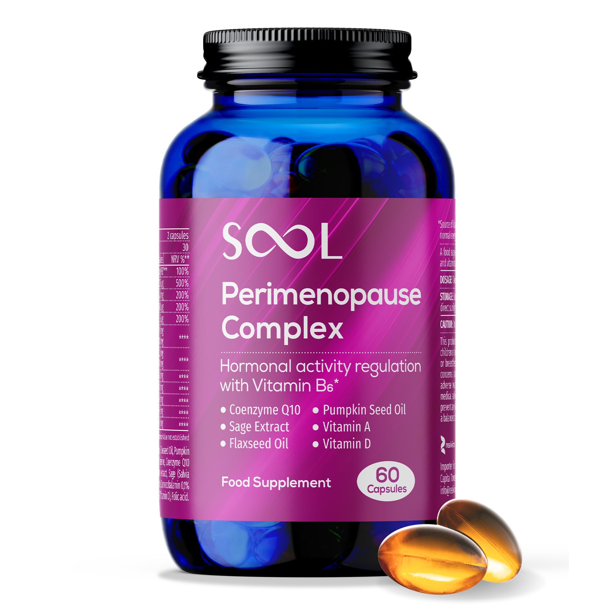SOOL Perimenopause Complex Сapsules, 60pcs