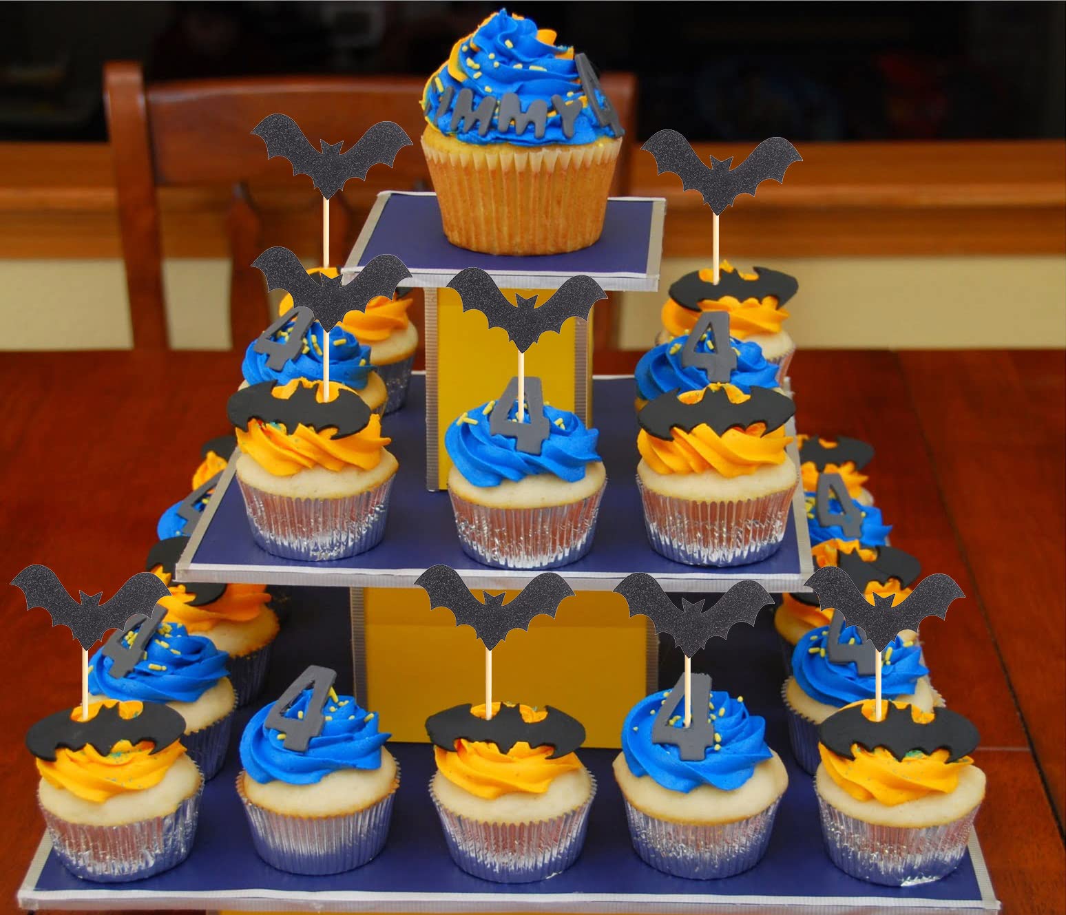 48 Pièces Décorations De Cupcakes En Papier Halloween