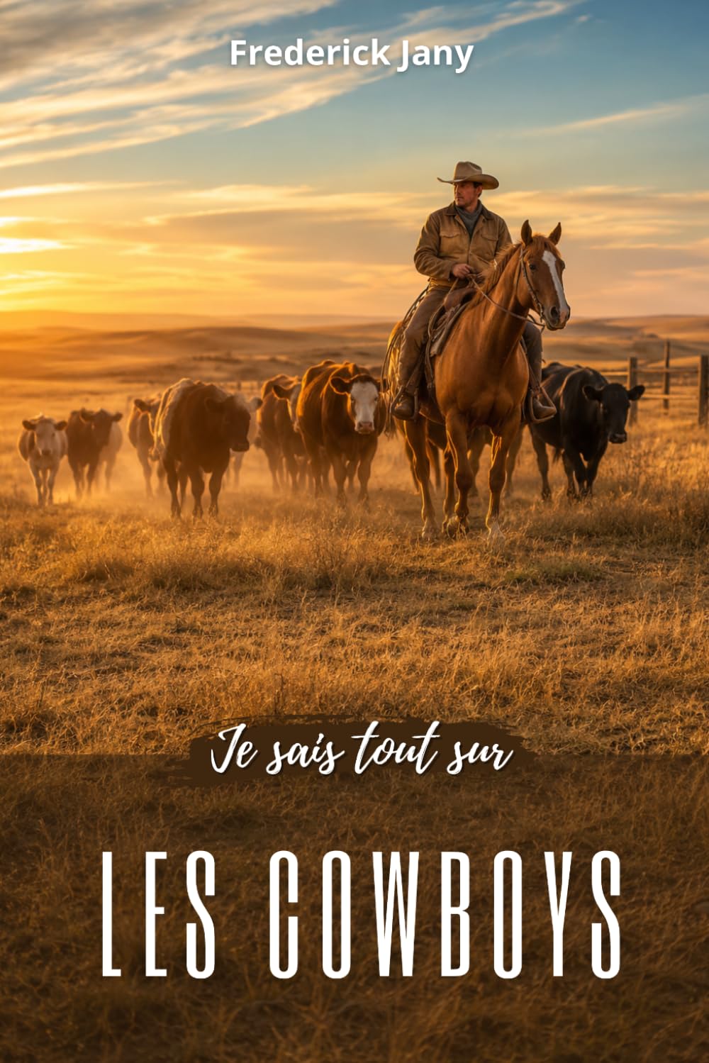 Je sais tout sur les cowboys : Chevaux troupeaux et grands espaces