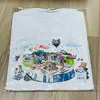 Amazon.co.jp: キヨ猫Tシャツ (キヨ猫パーティー) 白 メンズ
